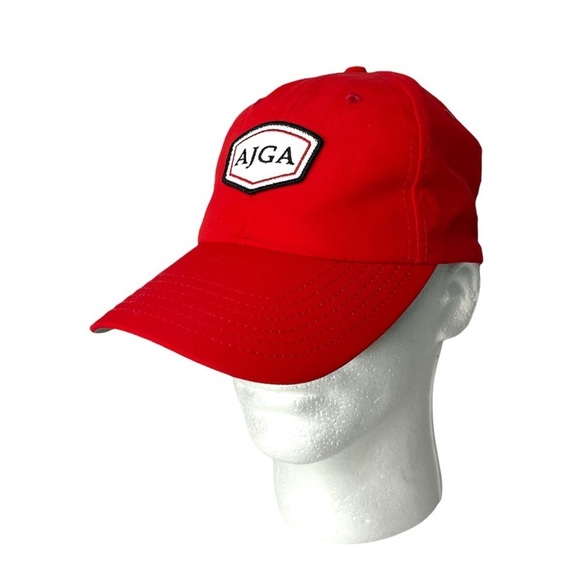 Imperial AJGA Golf Hat Lot Blue Red Adjustable Cap American Jr. Golf Association - Picture 2 of 16